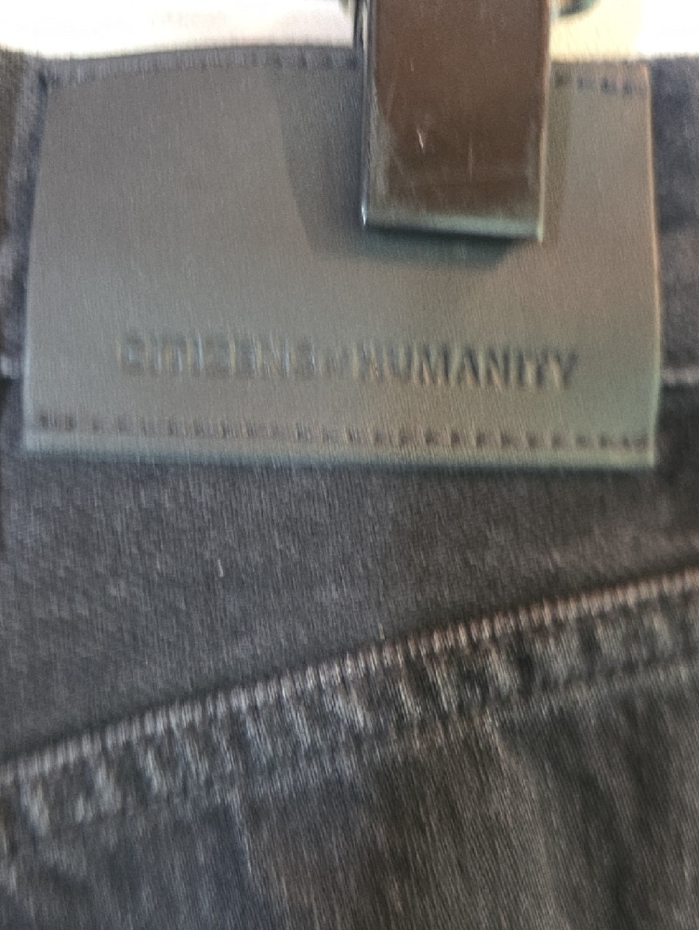 NEW $268 CITIZENS OF HUMANITY AYLA BAGGY CUFF CROP JEANS IN VOILA SIZE W27 - Picture 11 of 16
